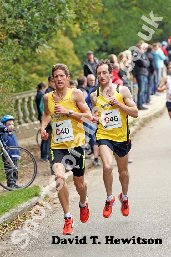 Johnny Mellor (Liverpool Harriers & AC) ran the fastest time of the day overtaking Christopher Mack (Newham & Essex Beagles) in the mens ERRA National Road Relays.